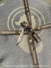 MaxSold Auction: Waterford 15 in Beaded Charger/Placemat Set, 8 Pieces - Las Vegas (Nevada, USA) PARTNER MANAGED Estate Sale Online Auction -  Argent Star Court