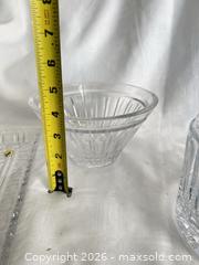 MaxSold Auction: Waterford Crystal Glassware Set — Lidded Jar, Bowl & Square Tray - Las Vegas (Nevada, USA) PARTNER MANAGED Estate Sale Online Auction -  Argent Star Court