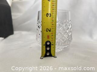 MaxSold Auction: Waterford Crystal Whiskey/Rocks Glasses, Set of 4 - Las Vegas (Nevada, USA) PARTNER MANAGED Estate Sale Online Auction -  Argent Star Court