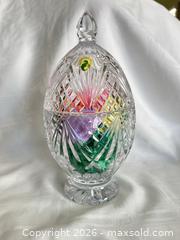 MaxSold Auction: Waterford Cut Crystal Egg Box with Original Box - Set of 2 - Las Vegas (Nevada, USA) PARTNER MANAGED Estate Sale Online Auction -  Argent Star Court