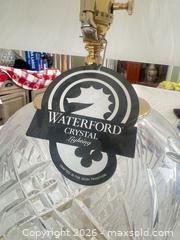 MaxSold Auction: Waterford Cut Crystal Floor Lamp, Clear/Crystal - Las Vegas (Nevada, USA) PARTNER MANAGED Estate Sale Online Auction -  Argent Star Court