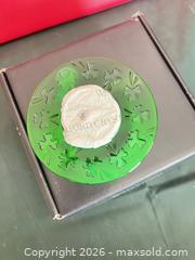 MaxSold Auction: Waterford Green Crystal Shamrock Small Candle Holder  - Las Vegas (Nevada, USA) PARTNER MANAGED Estate Sale Online Auction -  Argent Star Court