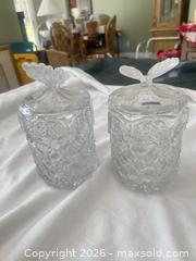 MaxSold Auction: Waterford Marquis Crystal Covered Jar with Butterfly Motif - Las Vegas (Nevada, USA) PARTNER MANAGED Estate Sale Online Auction -  Argent Star Court