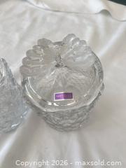 MaxSold Auction: Waterford Marquis Crystal Covered Jar with Butterfly Motif - Las Vegas (Nevada, USA) PARTNER MANAGED Estate Sale Online Auction -  Argent Star Court