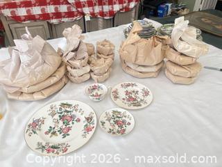 MaxSold Auction: Wedgwood Charnwood Bone China Dinnerware Set - Las Vegas (Nevada, USA) PARTNER MANAGED Estate Sale Online Auction -  Argent Star Court