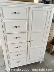 MaxSold Auction: White Engineered Wood Dresser with 8+ Drawers and Side Cabinet - Las Vegas (Nevada, USA) PARTNER MANAGED Estate Sale Online Auction -  Argent Star Court