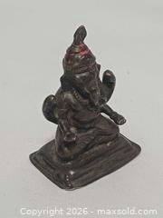 MaxSold Auction: Antique Rajasthan Miniature Silver Ganesha Figure - Toronto (Ontario, Canada) PARTNER MANAGED Reseller Online Auction - Queen Street West.