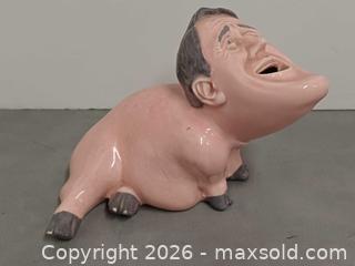 MaxSold Auction: Brian Mulroney Piggy Bank by A.O. Pavlenko - Toronto (Ontario, Canada) PARTNER MANAGED Reseller Online Auction - Queen Street West.
