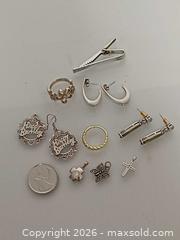 MaxSold Auction: Mixed 925 Silver Jewelry Lot - Toronto (Ontario, Canada) PARTNER MANAGED Reseller Online Auction - Queen Street West.