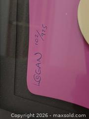 MaxSold Auction: Pop Art Comtemporary Mixed Media Collage by Artist Logan Signed & Numbered  - Toronto (Ontario, Canada) PARTNER MANAGED Reseller Online Auction - Queen Street West.