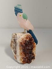 MaxSold Auction: Quatz & Amethsy Crystal Parrot 4.5" Sculpture  - Toronto (Ontario, Canada) PARTNER MANAGED Reseller Online Auction - Queen Street West.