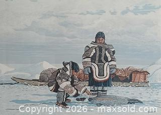 MaxSold Auction: The Spirit of The Seal Limited Edition Print By Canadian Artist Robert Paananen - Toronto (Ontario, Canada) PARTNER MANAGED Reseller Online Auction - Queen Street West.