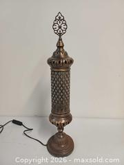 MaxSold Auction: Turkish Ottoman Style Cylinder Desk Lamp - Toronto (Ontario, Canada) PARTNER MANAGED Reseller Online Auction - Queen Street West.