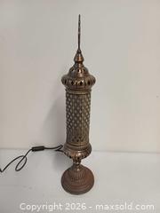 MaxSold Auction: Turkish Ottoman Style Cylinder Desk Lamp - Toronto (Ontario, Canada) PARTNER MANAGED Reseller Online Auction - Queen Street West.