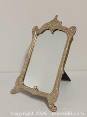 MaxSold Auction: Vintage Art Nouveau Style Brass Vanity Mirror - Toronto (Ontario, Canada) PARTNER MANAGED Reseller Online Auction - Queen Street West.