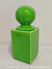 MaxSold Auction: Vintage Italian Sicart Pino Spagnolo Pop Art Ceramic Jar - Toronto (Ontario, Canada) PARTNER MANAGED Reseller Online Auction - Queen Street Wt.