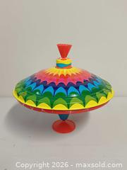 MaxSold Auction: Vintage LBZ West Germany Spinning Top Tin Toy - Toronto (Ontario, Canada) PARTNER MANAGED Reseller Online Auction - Queen Street West.