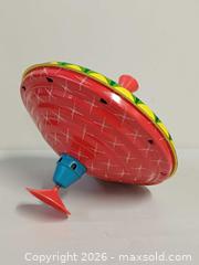 MaxSold Auction: Vintage LBZ West Germany Spinning Top Tin Toy - Toronto (Ontario, Canada) PARTNER MANAGED Reseller Online Auction - Queen Street West.
