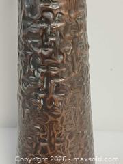 MaxSold Auction: Vintage MCM Brutalist Bronze Vase by LASZLO DOMOTOR Signed  - Toronto (Ontario, Canada) PARTNER MANAGED Reseller Online Auction - Queen Street West.