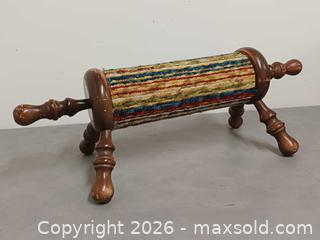 MaxSold Auction: Vintage Rolling Pin Footstool  - Toronto (Ontario, Canada) PARTNER MANAGED Reseller Online Auction - Queen Street West.
