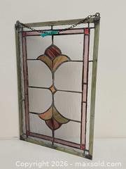 MaxSold Auction: Vintage Stained Glass Window Panel  - Toronto (Ontario, Canada) PARTNER MANAGED Reseller Online Auction - Queen Street West.
