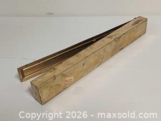 MaxSold Auction: Vintage WW2 Mitchell Canafa Solid Brass Ashtray & brass Incense Box - Toronto (Ontario, Canada) PARTNER MANAGED Reseller Online Auction - Queen Street West.
