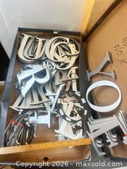 MaxSold Auction: Sign Letters - Carleton Place (Ontario, Canada) SELLER MANAGED Reseller Online Auction - Victoria Street