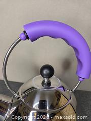 MaxSold Auction: ALESSI 3909 Limited Edition Kettle BNIB. Designed by Virgil Abloh - Hamilton (Ontario, Canada) SELLER MANAGED Estate Sale Online Auction - Bishopsgate Avenue