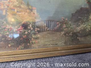 MaxSold Auction: Art Print "Land of Dreams" by Luigi Paolillo - Hamilton (Ontario, Canada) SELLER MANAGED Estate Sale Online Auction - Bishopsgate Avenue