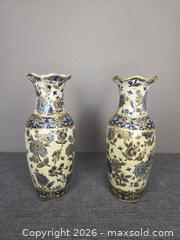 MaxSold Auction: Vintage Ceramic Vase Pair - Hamilton (Ontario, Canada) SELLER MANAGED Estate Sale Online Auction - Bishopsgate Avenue
