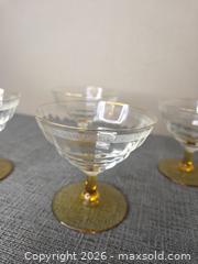 MaxSold Auction: Vintage Champagne Sherbet Glasses (4)  - Hamilton (Ontario, Canada) SELLER MANAGED Estate Sale Online Auction - Bishopsgate Avenue