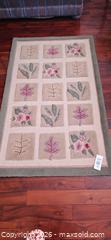 MaxSold Auction: 3' x 5' Rectangular Floral Area Rug - Kingston (Ontario, Canada) PARTNER MANAGED Moving Online Auction - Fernmoor Drive