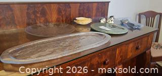 MaxSold Auction: Assorted Serving Platters, Marble Board, Plates & Flatware - Kingston (Ontario, Canada) PARTNER MANAGED Moving Online Auction - Fernmoor Drive