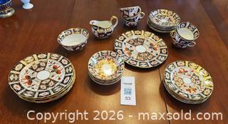 MaxSold Auction: Aynsley Imari-Style Bone China Tea & Serving Set, 33 Pieces - Kingston (Ontario, Canada) PARTNER MANAGED Moving Online Auction - Fernmoor Drive