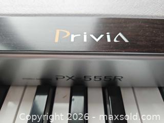 MaxSold Auction: Casio PX-555R Digital Piano / Portable Keyboard with Pedal - Kingston (Ontario, Canada) PARTNER MANAGED Moving Online Auction - Fernmoor Drive