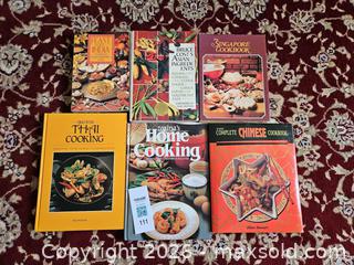 MaxSold Auction: Cookbooks: Asian Cuisines Hardcover & Paperback (Lot of 6) - Kingston (Ontario, Canada) PARTNER MANAGED Moving Online Auction - Fernmoor Drive