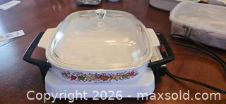 MaxSold Auction: CorningWare Le Romarin Electric Skillet, 120V 1400W - Kingston (Ontario, Canada) PARTNER MANAGED Moving Online Auction - Fernmoor Drive