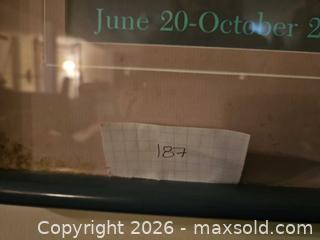 MaxSold Auction: Edgar Degas 1987 Exhibition Framed Poster (Large) - Kingston (Ontario, Canada) PARTNER MANAGED Moving Online Auction - Fernmoor Drive