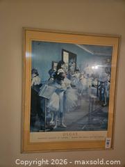 MaxSold Auction: Edgar Degas Reproduction Framed Print, Impressionism - Kingston (Ontario, Canada) PARTNER MANAGED Moving Online Auction - Fernmoor Drive