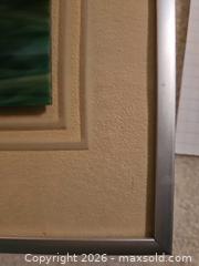 MaxSold Auction: Framed Stained Glass by Richard Bond, approx 10 x 16 in - Kingston (Ontario, Canada) PARTNER MANAGED Moving Online Auction - Fernmoor Drive