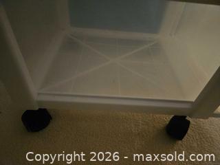 MaxSold Auction: Gracious Living Plastic 3-Drawer Storage Cart with Casters - Kingston (Ontario, Canada) PARTNER MANAGED Moving Online Auction - Fernmoor Drive