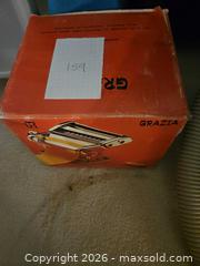 MaxSold Auction: Grazia Chrome-Plated Pasta Machine — Made in Italy - Kingston (Ontario, Canada) PARTNER MANAGED Moving Online Auction - Fernmoor Drive