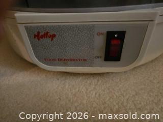 MaxSold Auction: HotTop Food Dehydrator KH-128D Plastic Trays 120V 250W-275W - Kingston (Ontario, Canada) PARTNER MANAGED Moving Online Auction - Fernmoor Drive