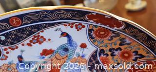 MaxSold Auction: Imari Porcelain Decorative Charger / Platter, 12 in - Kingston (Ontario, Canada) PARTNER MANAGED Moving Online Auction - Fernmoor Drive
