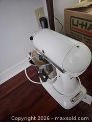 MaxSold Auction: KitchenAid KSM/K45-Style White Tilt-Head Stand Mixer - Kingston (Ontario, Canada) PARTNER MANAGED Moving Online Auction - Fernmoor Drive