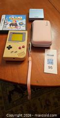 MaxSold Auction: Lot: Nintendo Original Game Boy (DMG) + Game Boy Advance SP & Case - Kingston (Ontario, Canada) PARTNER MANAGED Moving Online Auction - Fernmoor Drive
