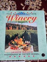 MaxSold Auction: Lot of 5 Canadian & Winery Cookbooks (Various Bindings) - Kingston (Ontario, Canada) PARTNER MANAGED Moving Online Auction - Fernmoor Drive