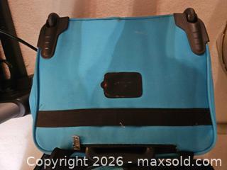 MaxSold Auction: Lot of 7 Fabric/Nylon Luggage – Air Canada, American Tourister & Atlantic - Kingston (Ontario, Canada) PARTNER MANAGED Moving Online Auction - Fernmoor Drive