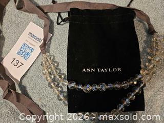 MaxSold Auction: Lot of Multiple Necklaces by Ann Taylor, Talbots & Cocoon Boutique - Kingston (Ontario, Canada) PARTNER MANAGED Moving Online Auction - Fernmoor Drive