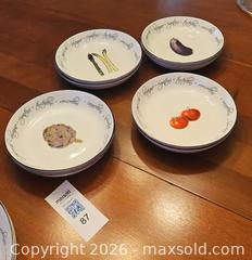 MaxSold Auction: Maxwell & Williams Alfresco Floral Porcelain Bowls, Set of 10 - Kingston (Ontario, Canada) PARTNER MANAGED Moving Online Auction - Fernmoor Drive